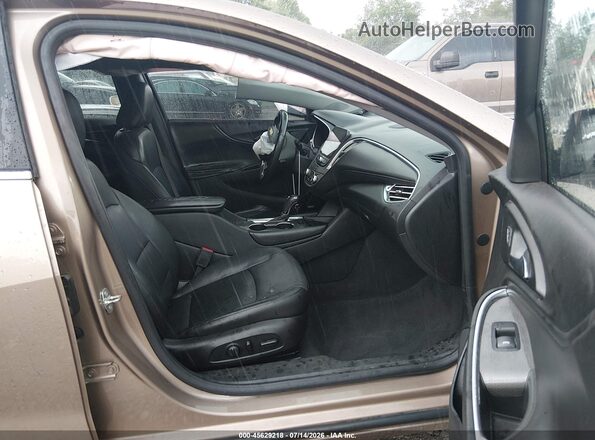 1G1ZD5ST0JF237501 2018 CHEVROLET MALIBU Gold Front interior view