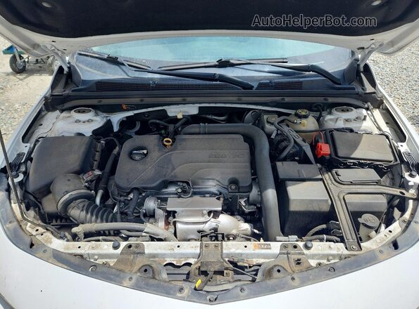 1G1ZD5ST0JF240950 2018 CHEVROLET MALIBU White Rear interior view