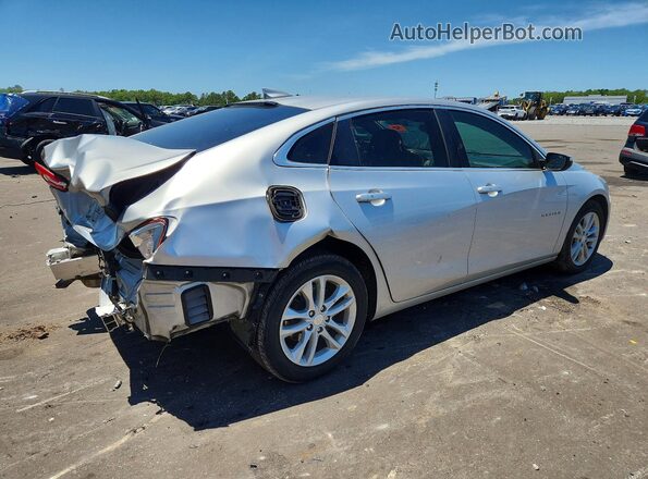 1G1ZD5ST0JF242889 2018 CHEVROLET MALIBU Silver Trasero derecho
