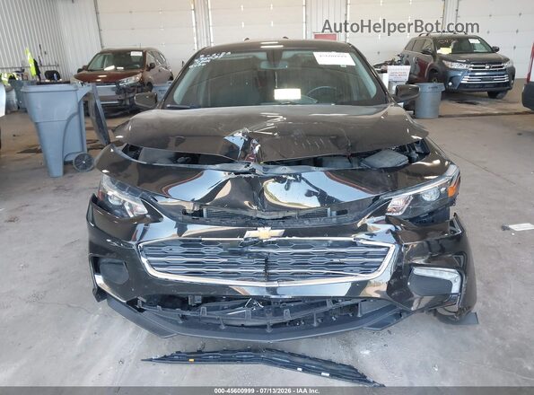 1G1ZD5ST0JF244397 2018 CHEVROLET MALIBU Черный Вид щитка приборов