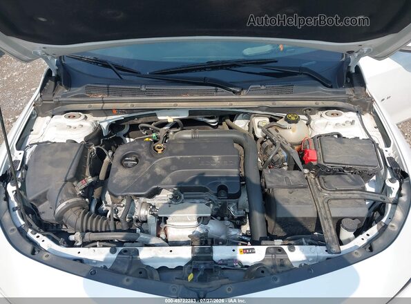 1G1ZD5ST0JF245064 2018 CHEVROLET MALIBU White Вид ззаду
