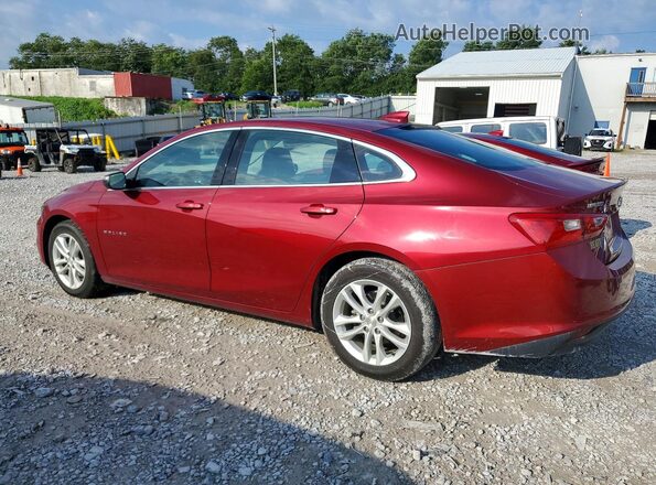 1G1ZD5ST0JF255156 2018 CHEVROLET MALIBU Red უკანა მარცხენა