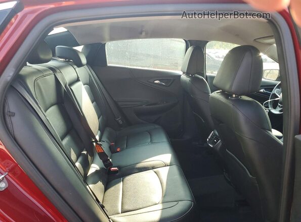 1G1ZD5ST0JF255156 2018 CHEVROLET MALIBU Red უკანა სავარძლების ხედი