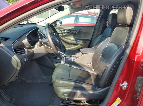 1G1ZD5ST0JF255156 2018 CHEVROLET MALIBU Red წინა სალონის ხედი