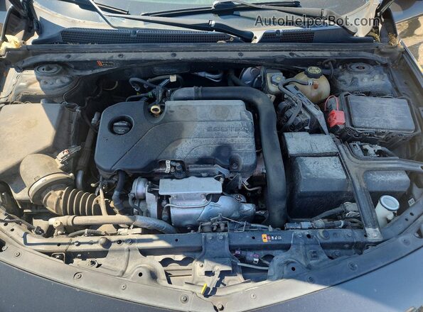 1G1ZD5ST0JF255464 2018 CHEVROLET MALIBU Gray Вид задньої частини салону