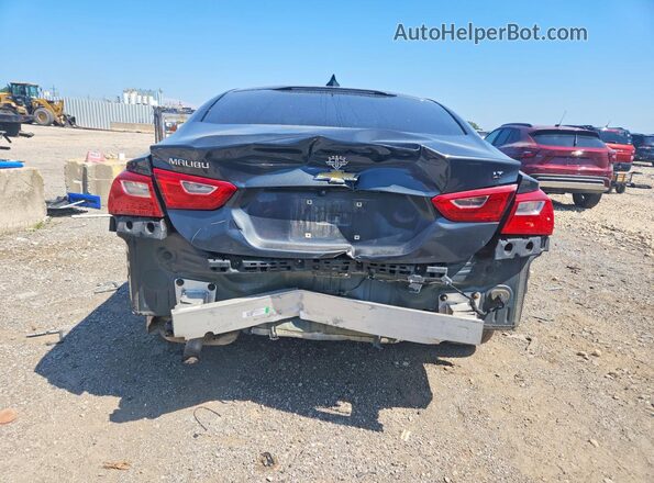 1G1ZD5ST0JF255464 2018 CHEVROLET MALIBU Gray Вид ззаду