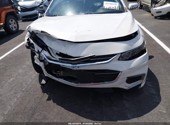 1G1ZD5ST0JF266318 2018 CHEVROLET MALIBU Белый Вид щитка приборов