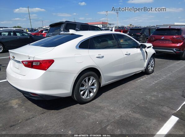1G1ZD5ST0JF266318 2018 CHEVROLET MALIBU Белый Задняя правая четверть