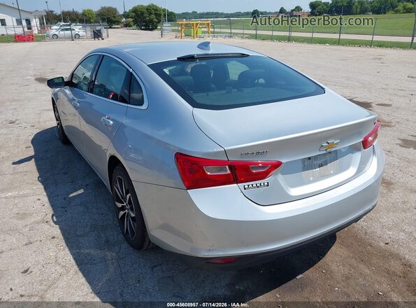 1G1ZD5ST0JF288948 2018 CHEVROLET MALIBU Серебряный Задняя левая четверть