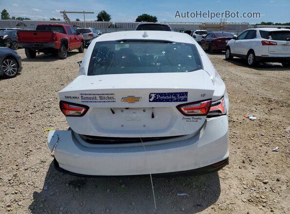 1G1ZD5ST0KF134497 2019 CHEVROLET MALIBU White უკანა ხედი