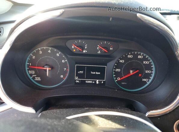1G1ZD5ST0KF142065 2019 CHEVROLET MALIBU Silver Вид щитка приладів