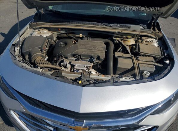 1G1ZD5ST0KF142065 2019 CHEVROLET MALIBU Silver Вид задньої частини салону