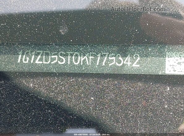 1G1ZD5ST0KF175342 2019 CHEVROLET MALIBU White Vista del compartimento del motor