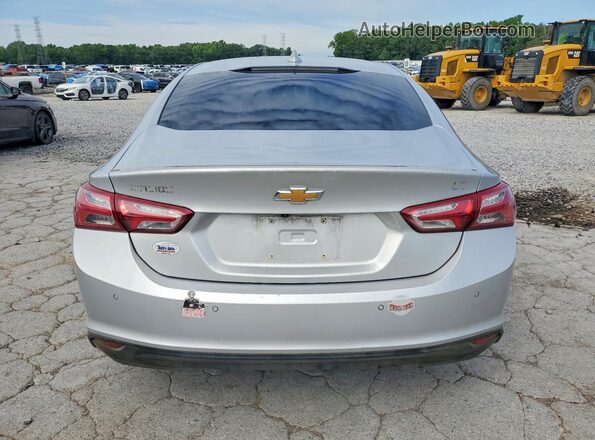 1G1ZD5ST0KF200210 2019 CHEVROLET MALIBU Silver Widok z tyłu