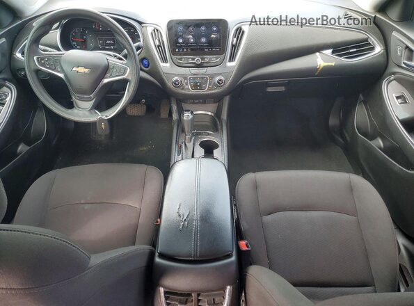 1G1ZD5ST0KF200210 2019 CHEVROLET MALIBU Silver Widok deski rozdzielczej