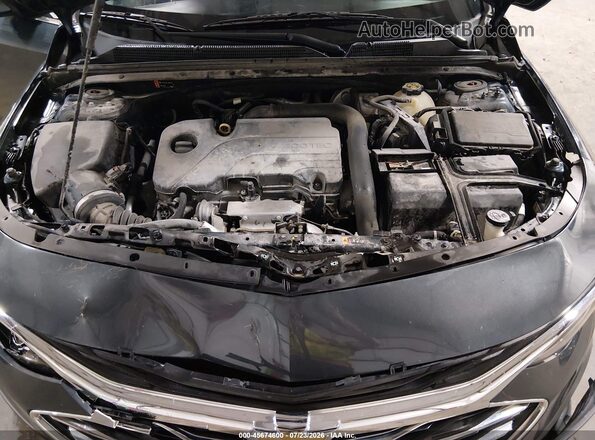 1G1ZD5ST0LF000770 2020 CHEVROLET MALIBU Blue უკანა ხედი