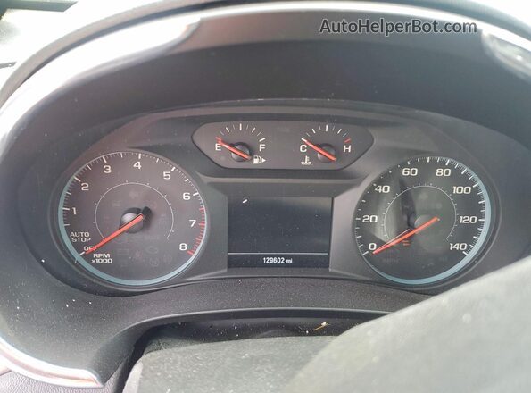 1G1ZD5ST0LF039472 2020 CHEVROLET MALIBU Серый Вид щитка приборов