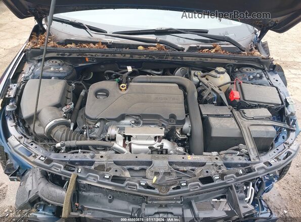1G1ZD5ST0LF048818 2020 CHEVROLET MALIBU Blue Widok z tyłu