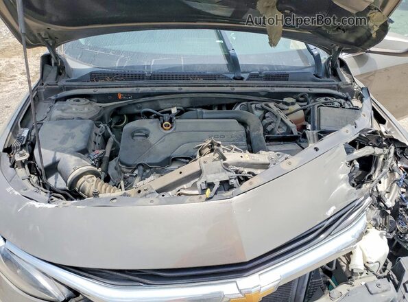 1G1ZD5ST0LF079552 2020 CHEVROLET MALIBU Tan უკანა სალონის ხედი