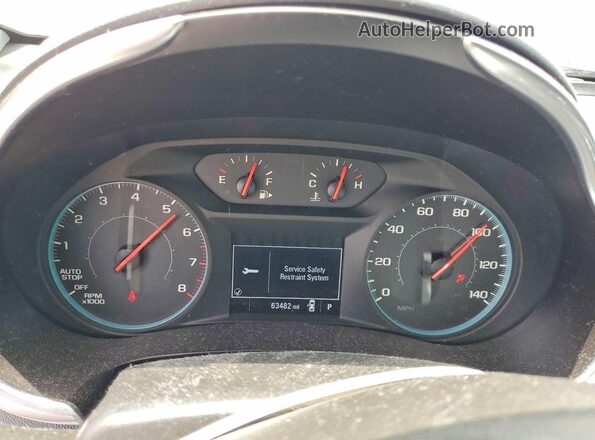 1G1ZD5ST0LF079552 2020 CHEVROLET MALIBU Tan ხელსაწყოთა პანელის ხედი