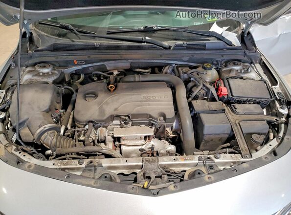 1G1ZD5ST0LF090616 2020 CHEVROLET MALIBU Silver უკანა სალონის ხედი