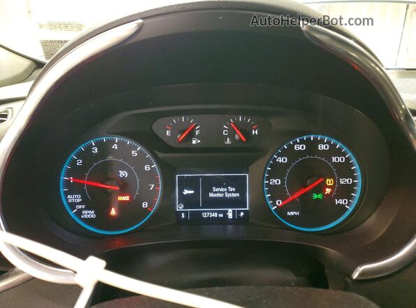 1G1ZD5ST0LF090616 2020 CHEVROLET MALIBU Silver ხელსაწყოთა პანელის ხედი