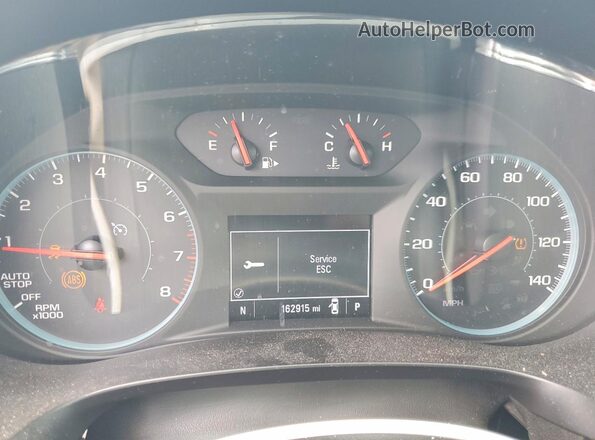 1G1ZD5ST0LF095685 2020 CHEVROLET MALIBU White Instrument cluster view