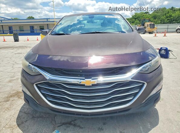 1G1ZD5ST0MF006053 2021 CHEVROLET MALIBU Burgundy Դիմացի տեսք