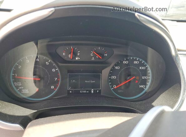 1G1ZD5ST0MF006053 2021 CHEVROLET MALIBU Burgundy Սարքավորումների վահանակի տեսք