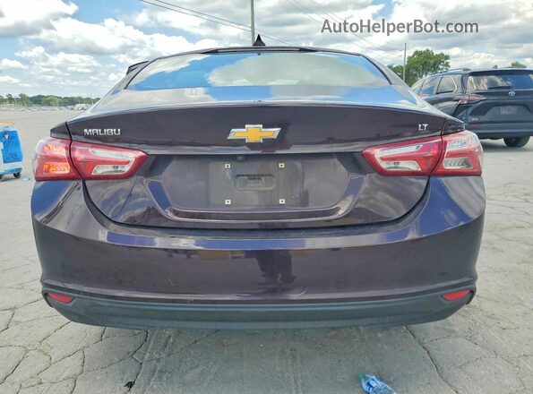 1G1ZD5ST0MF006053 2021 CHEVROLET MALIBU Burgundy Հետևի տեսք