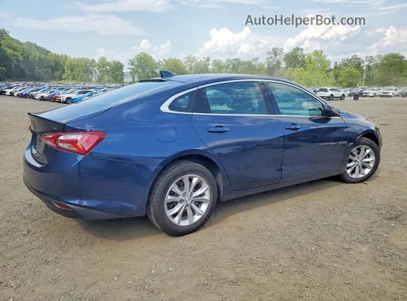 1G1ZD5ST0MF021877 2021 CHEVROLET MALIBU Blue Trasero derecho