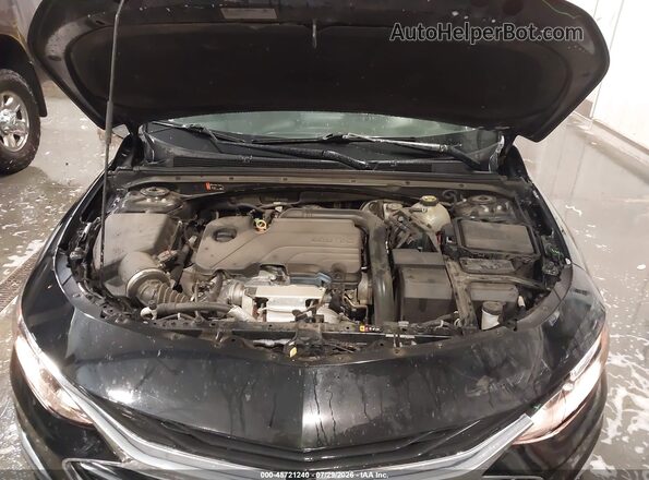 1G1ZD5ST0MF026299 2021 CHEVROLET MALIBU Black Հետևի տեսք