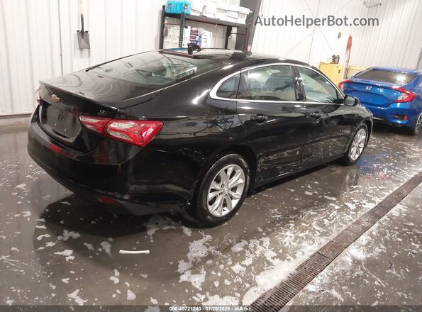 1G1ZD5ST0MF026299 2021 CHEVROLET MALIBU Black Հետևի աջ
