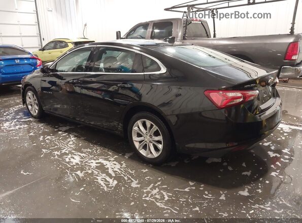1G1ZD5ST0MF026299 2021 CHEVROLET MALIBU Black Հետևի ձախ