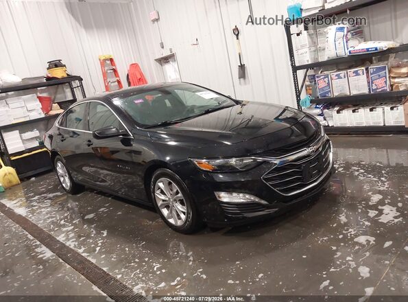 1G1ZD5ST0MF026299 2021 CHEVROLET MALIBU Black Սալոնի հետևի տեսք
