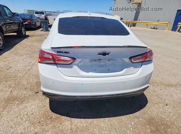 1G1ZD5ST0MF038923 2021 CHEVROLET MALIBU White უკანა ხედი