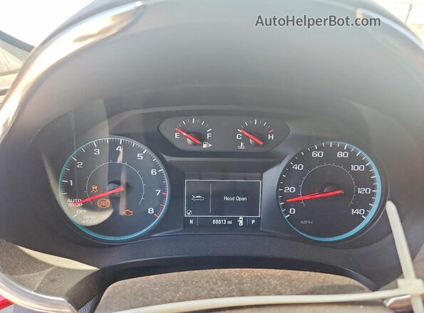 1G1ZD5ST0MF038923 2021 CHEVROLET MALIBU White ხელსაწყოთა პანელის ხედი