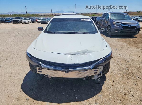 1G1ZD5ST0MF038923 2021 CHEVROLET MALIBU White წინა ხედი