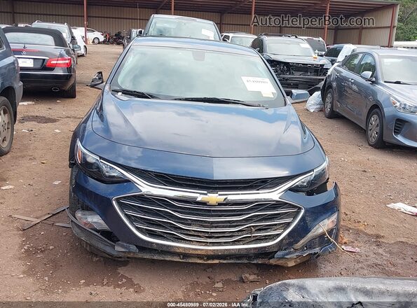 1G1ZD5ST0NF123858 2022 CHEVROLET MALIBU Dark Blue Вид задней части салона