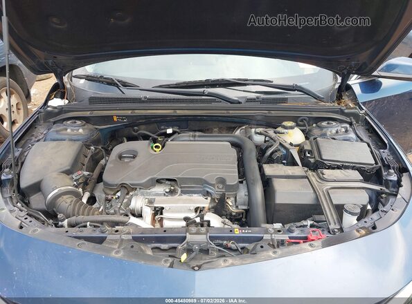 1G1ZD5ST0NF123858 2022 CHEVROLET MALIBU Dark Blue Вид сзади