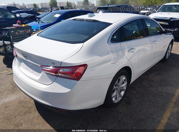 1G1ZD5ST0NF166838 2022 CHEVROLET MALIBU Белый Задняя правая четверть