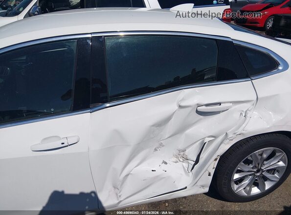 1G1ZD5ST0NF166838 2022 CHEVROLET MALIBU Белый Вид спереди