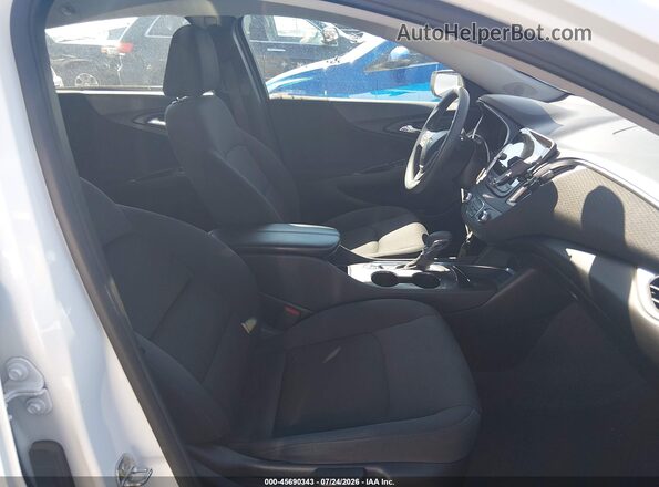 1G1ZD5ST0NF166838 2022 CHEVROLET MALIBU Белый Вид салона спереди
