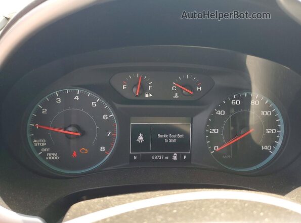 1G1ZD5ST0NF174700 2022 CHEVROLET MALIBU Серый Вид щитка приборов