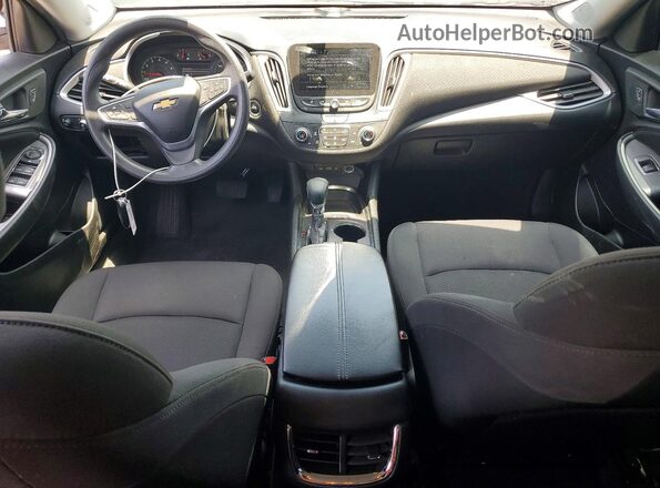 1G1ZD5ST0NF174700 2022 CHEVROLET MALIBU Серый Вид панели приборов