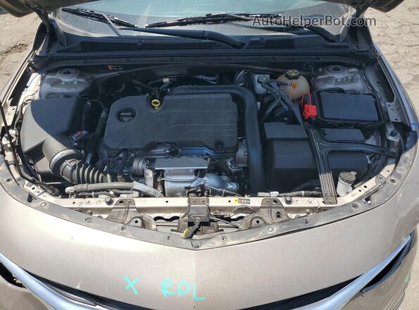 1G1ZD5ST0NF174700 2022 CHEVROLET MALIBU Серый Вид задней части салона