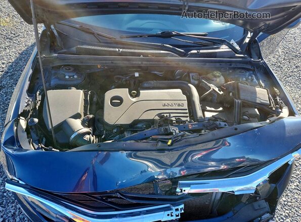 1G1ZD5ST0NF192954 2022 CHEVROLET MALIBU Blue Vista interior trasera