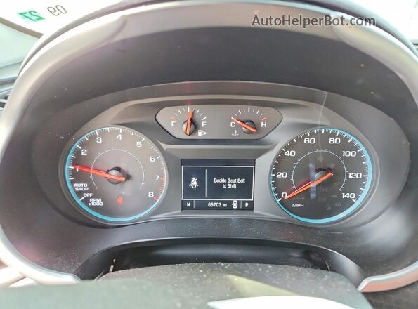 1G1ZD5ST0PF219931 2023 CHEVROLET MALIBU Gray Vista del cuadro de instrumentos