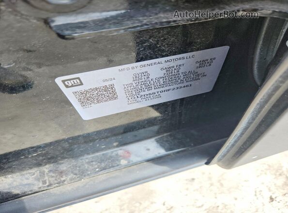 1G1ZD5ST0RF233461 2024 CHEVROLET MALIBU Black Widok komory silnika