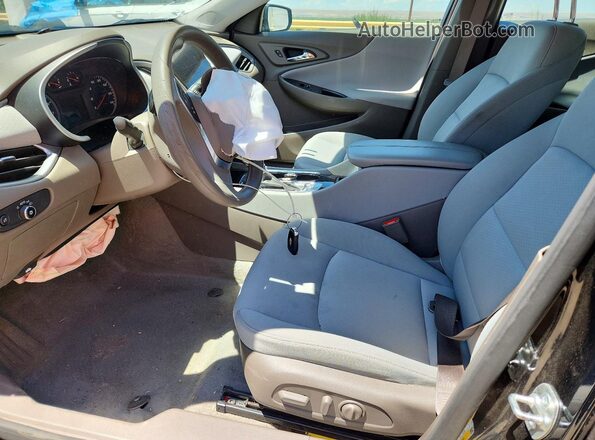 1G1ZD5ST0SF128697 2025 CHEVROLET MALIBU Black Widok wnętrza z przodu